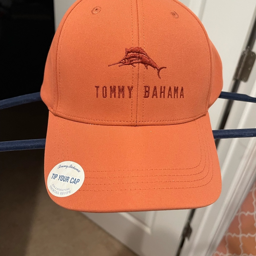 Men’s Tommy Bahama Coral Orange Cap Perfect gift for Father’s Day